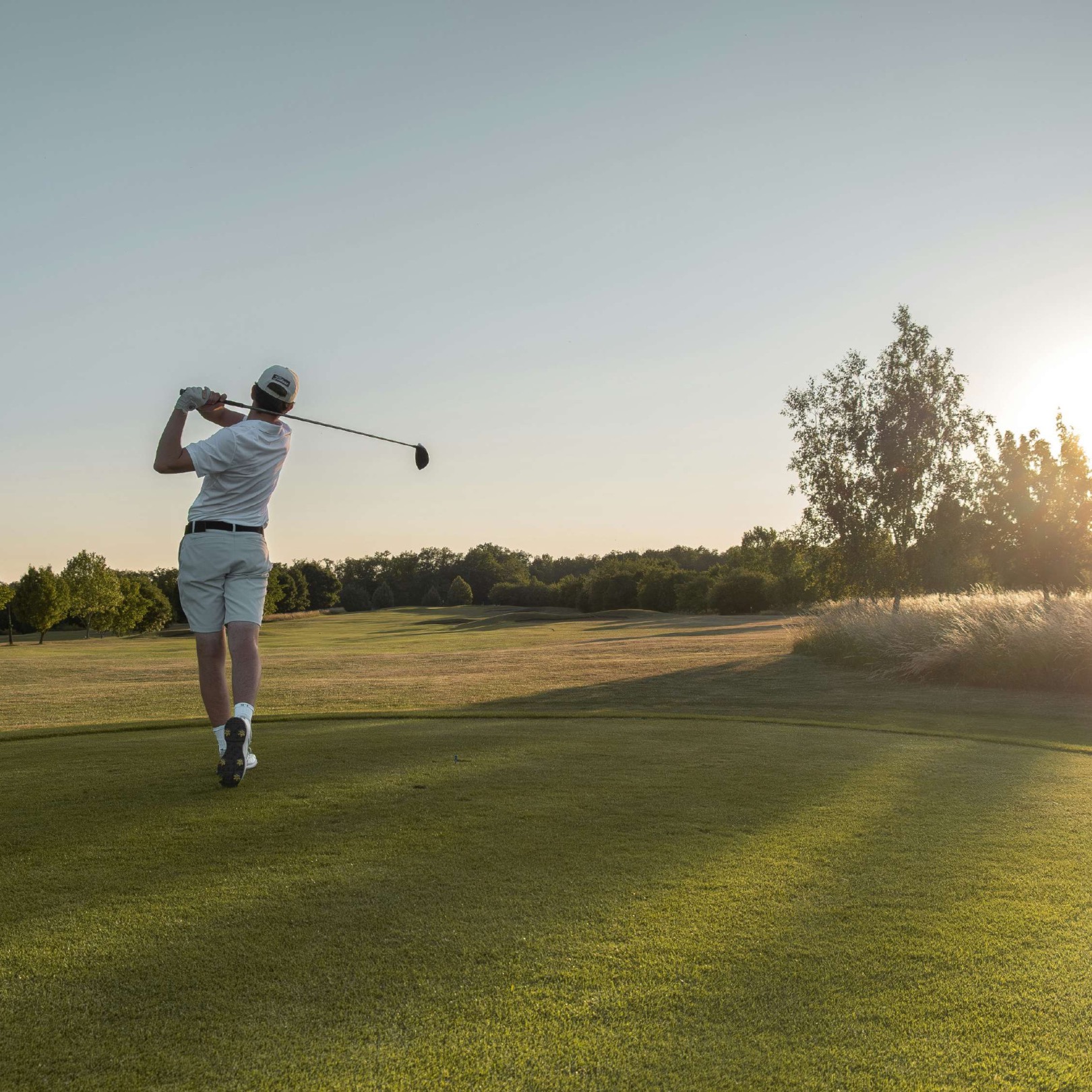 Golf course and hillside setting connected to Mira Verde lifestyle